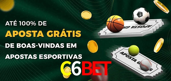 C6Bet Ate 100% de Aposta Gratis