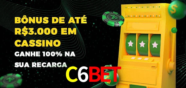 C6Bet melhor bônus de depósito